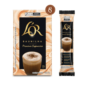 CAPPUCCINO PREMIUM SABOR BAUNILHA L'OR 162,4G