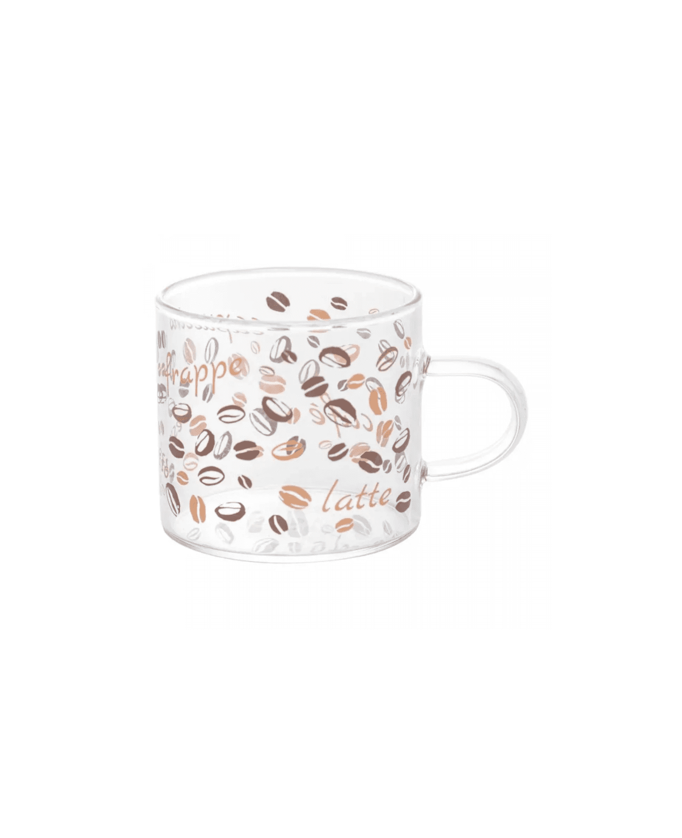 CANECA MINI DE VIDRO COFFEE - 120ML