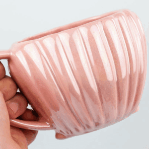 CANECA CONCHA ROSA - 500ML