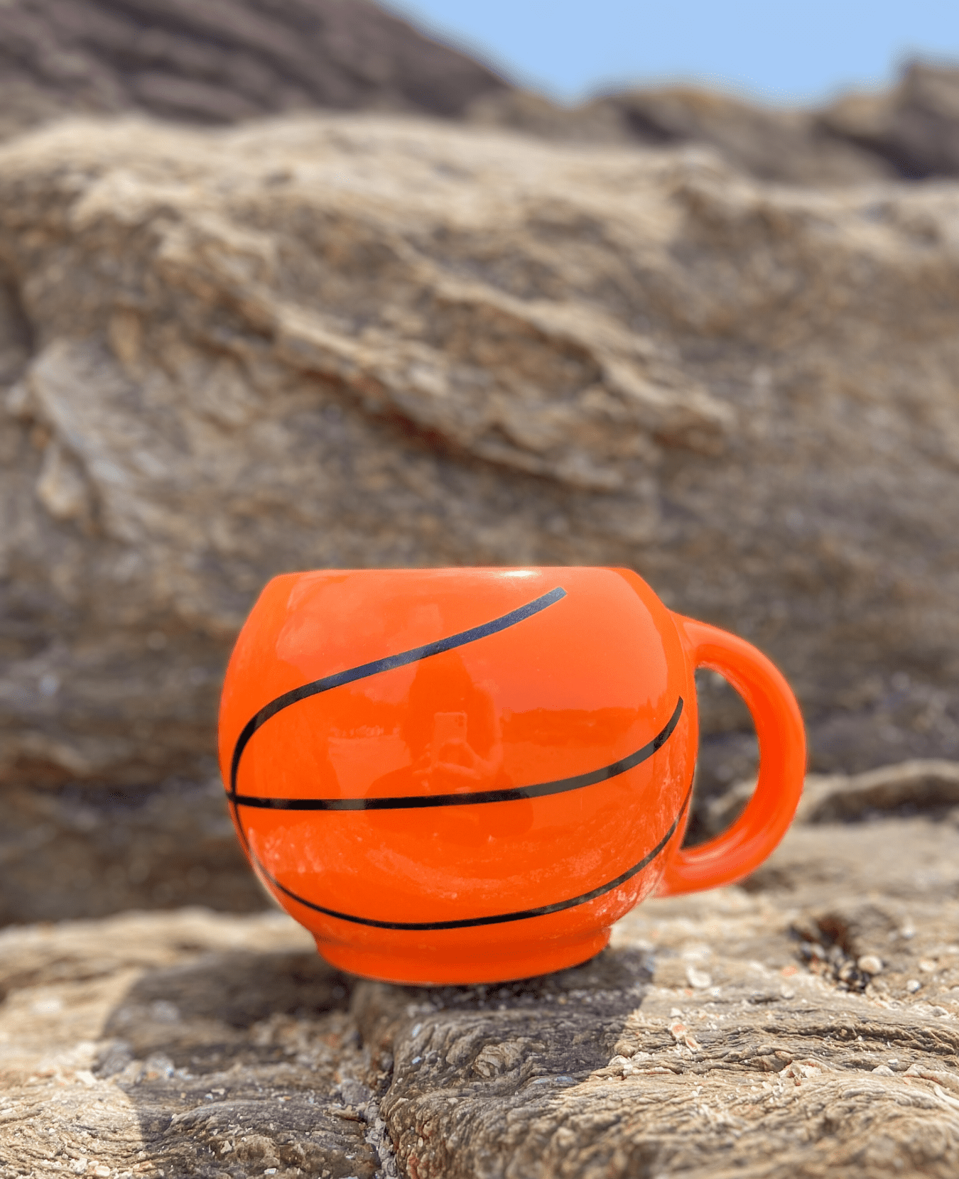 CANECA BOLA DE BASQUETE - 630ML