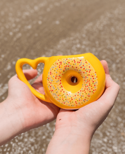 CANECA DONUTS COM CONFEITOS - 200ML