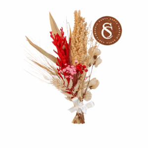 LAPELA DE FLORES DESIDRATADAS GRANDE