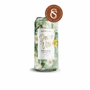 VINHO FRISANTE EM LATA SANTA VITA MOSCATEL 269ML