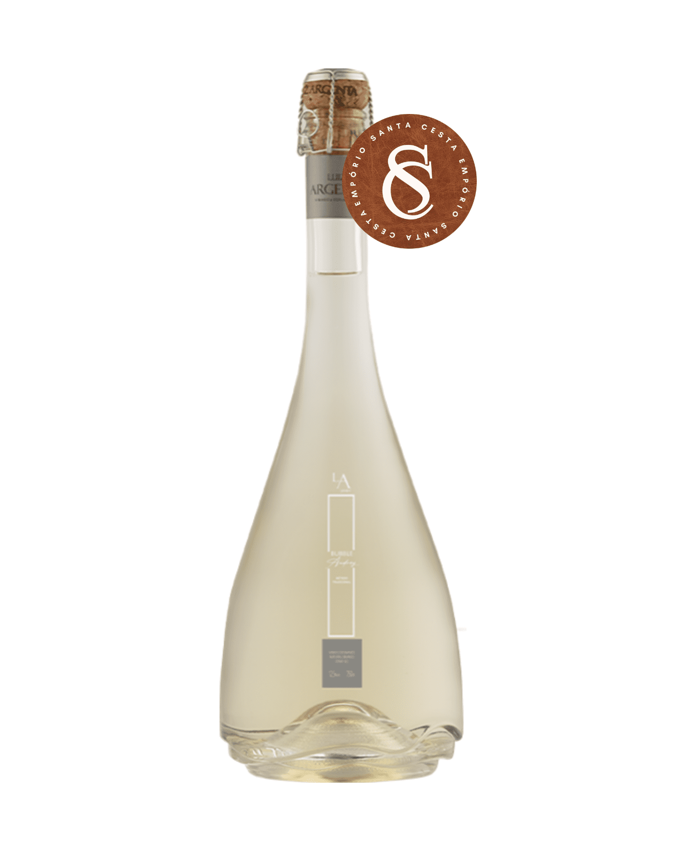 ESPUMANTE NATURAL BRANCO DEMI-SEC BUBBLE AUDREY LUIZ ARGENTA 750ML