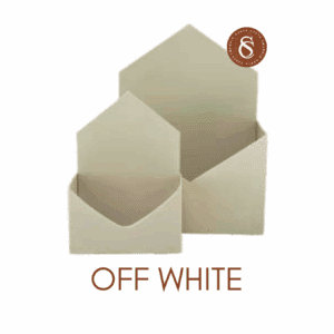 CAIXA ENVELOPE OFF WHITE P 15x10x21CM UN