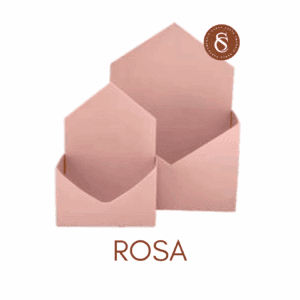 CAIXA ENVELOPE ROSA P 15x10x21CM UN