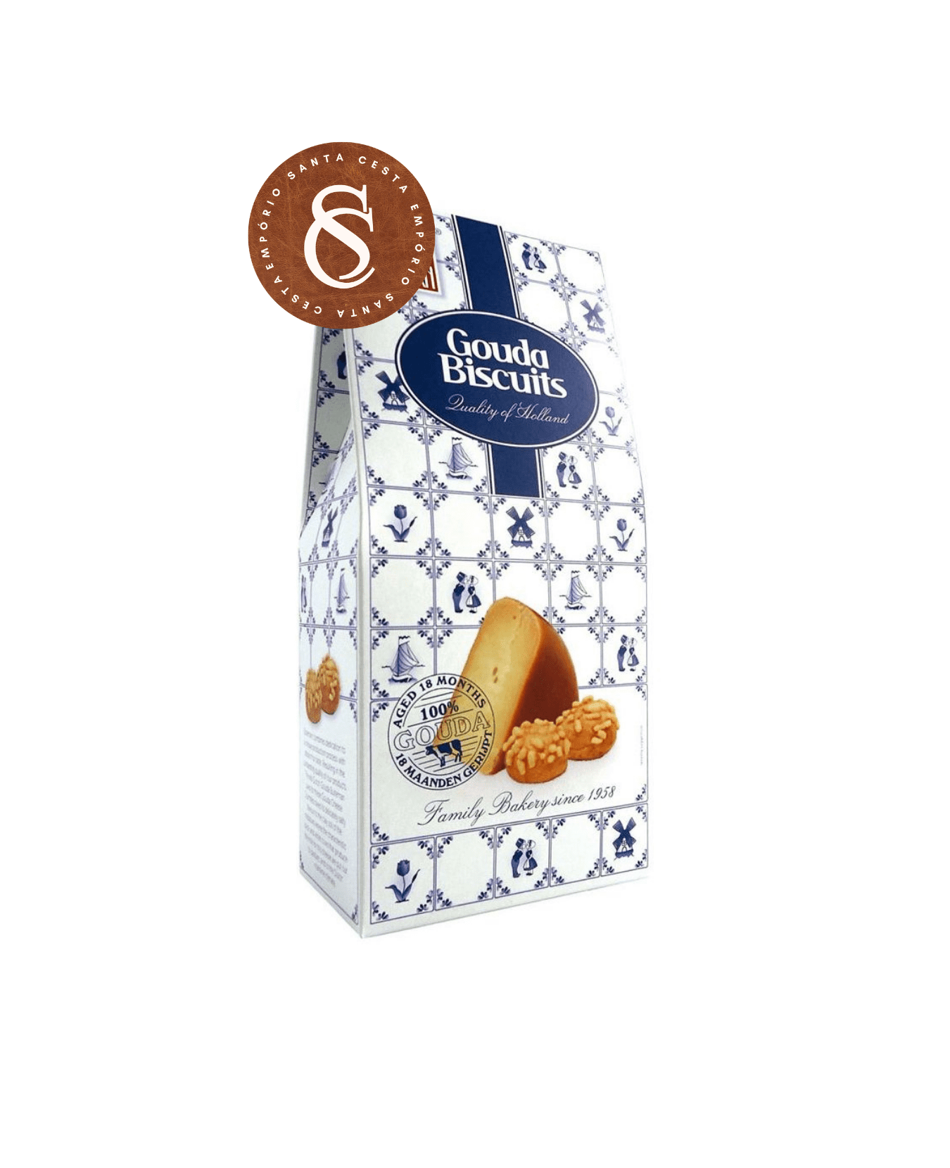 BISCOITO COM QUEIJO GOUDA BUITEMAN 75G