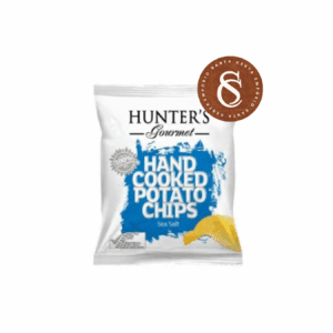 CHIPS DE BATATA COM SAL MARINHO HUNTERS 40G