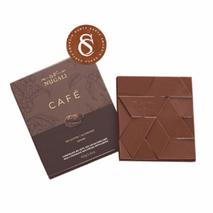 BARRA CHOCOLATE AO LEITE 45% CACAU COM CAFÉ NUGALI 40G