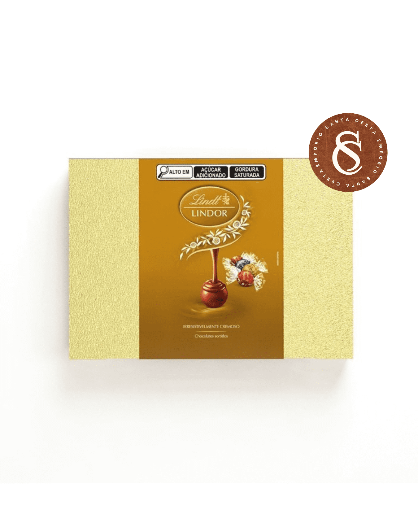 CAIXA DELUXE COM BOMBONS SORTIDOS LINDOR LINDT 100G
