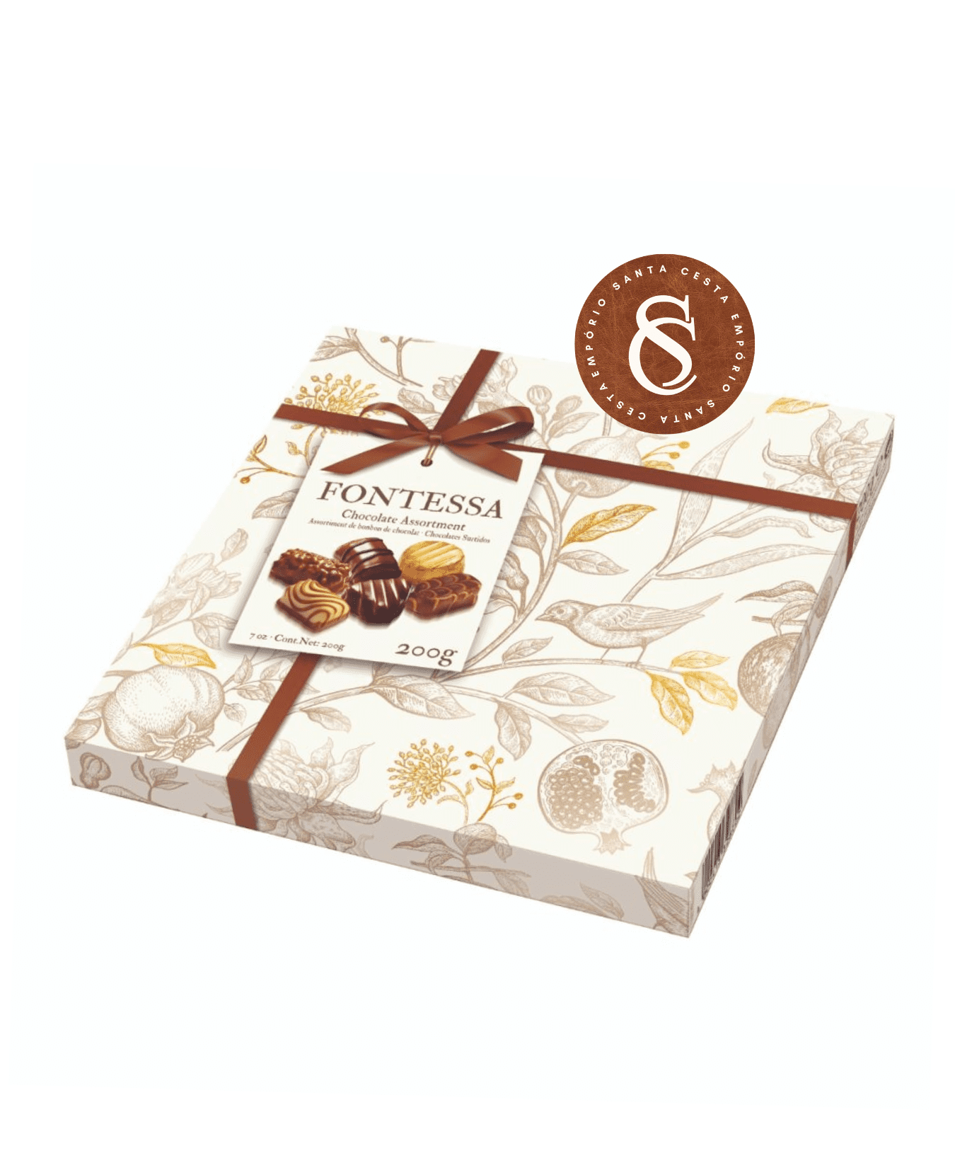 TRUFAS DE CHOCOLATE SORTIDAS FONTESSA 200G