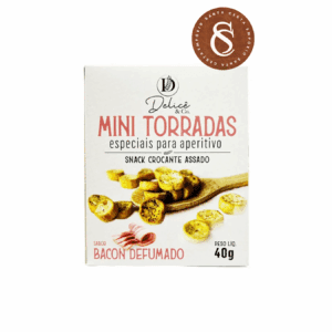 MINI TORRADAS SABOR BACON DEFUMADO DELICÊ 40G