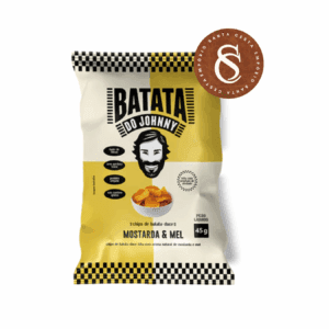 CHIPS DE BATATA DOCE SABOR MOSTARDA E MEL DO JOHNNY 45G
