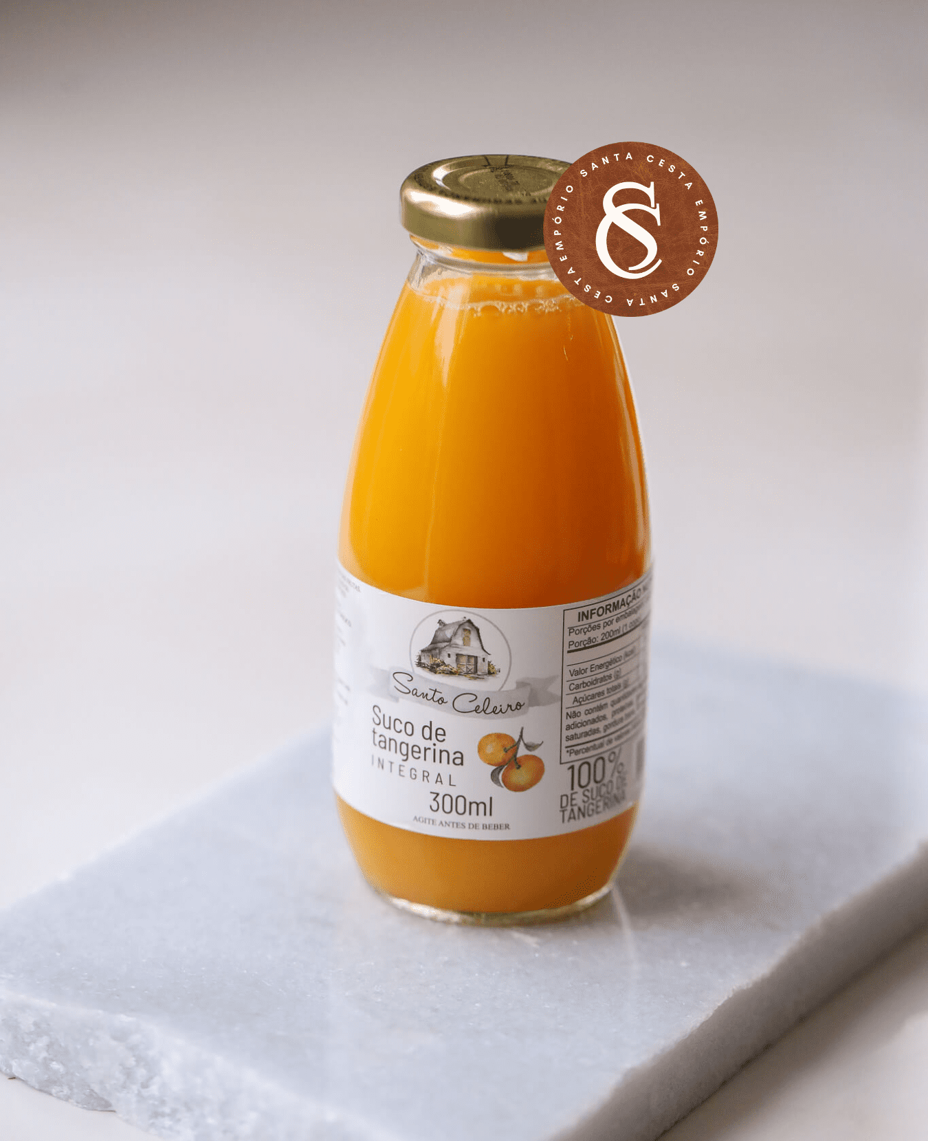 SUCO DE TANGERINA INTEGRAL SANTO CELEIRO 300ML