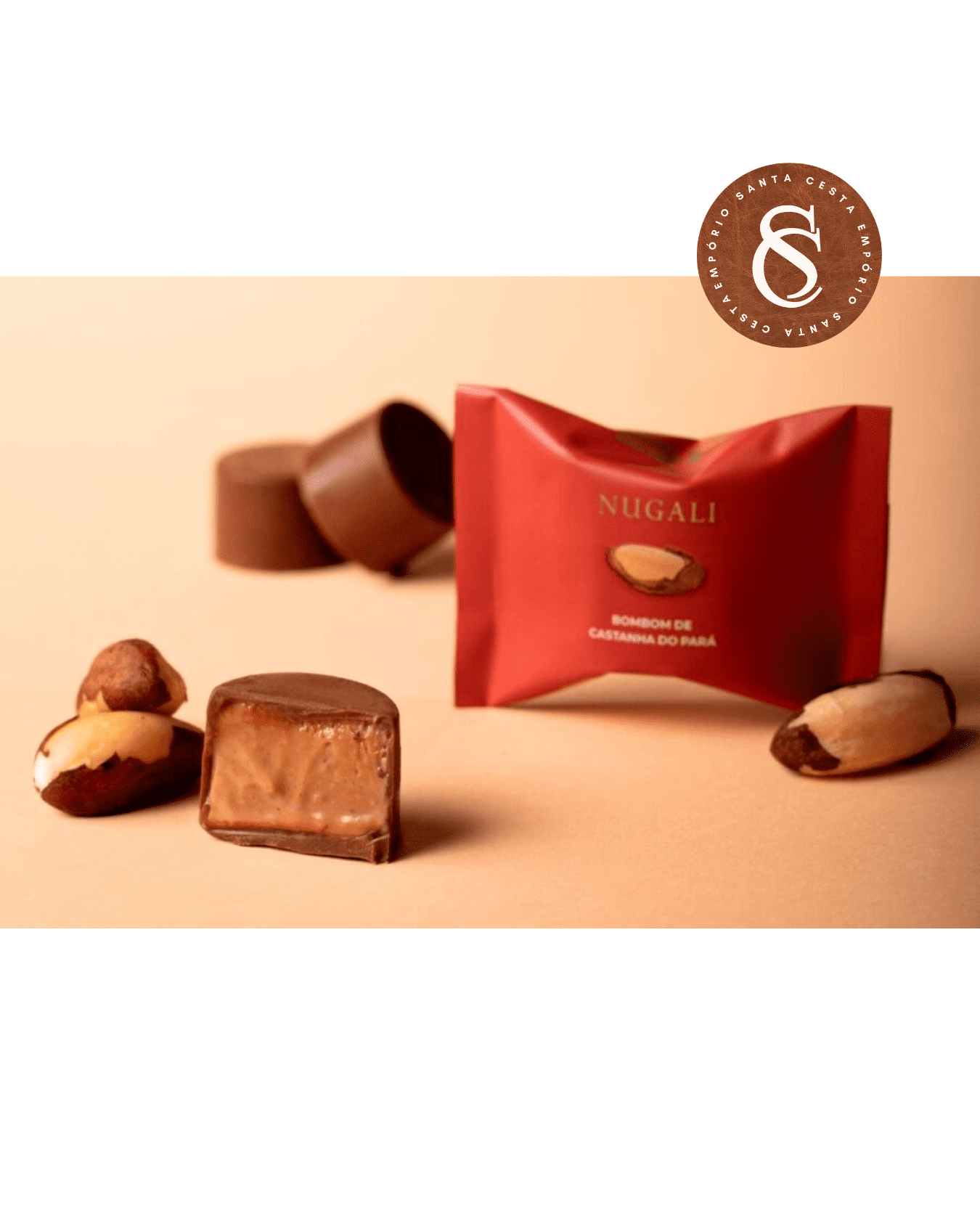 BOMBOM CASTANHA DO PARÁ NUGALI 13G