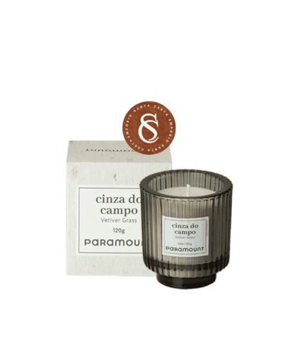 VELA AROMÁTICA CINZA DO CAMPO PARAMOUNT 120G