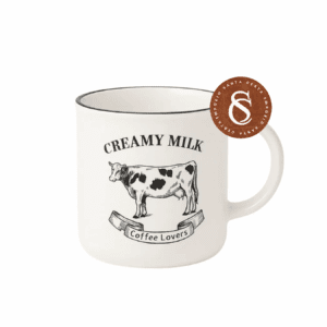 CANECA CREAMY MILK RETRÔ 180ML
