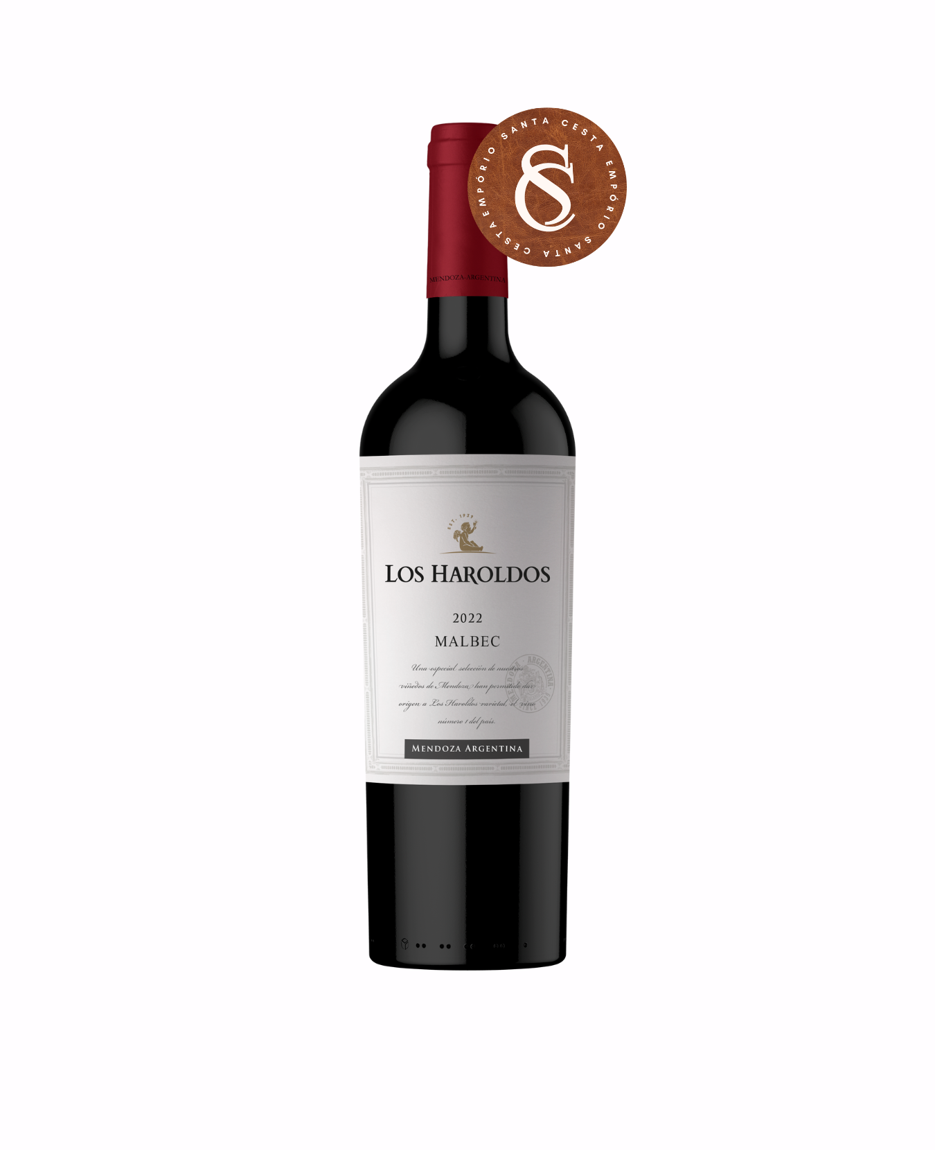 VINHO FINO MALBEC LOS HAROLDOS 750ML