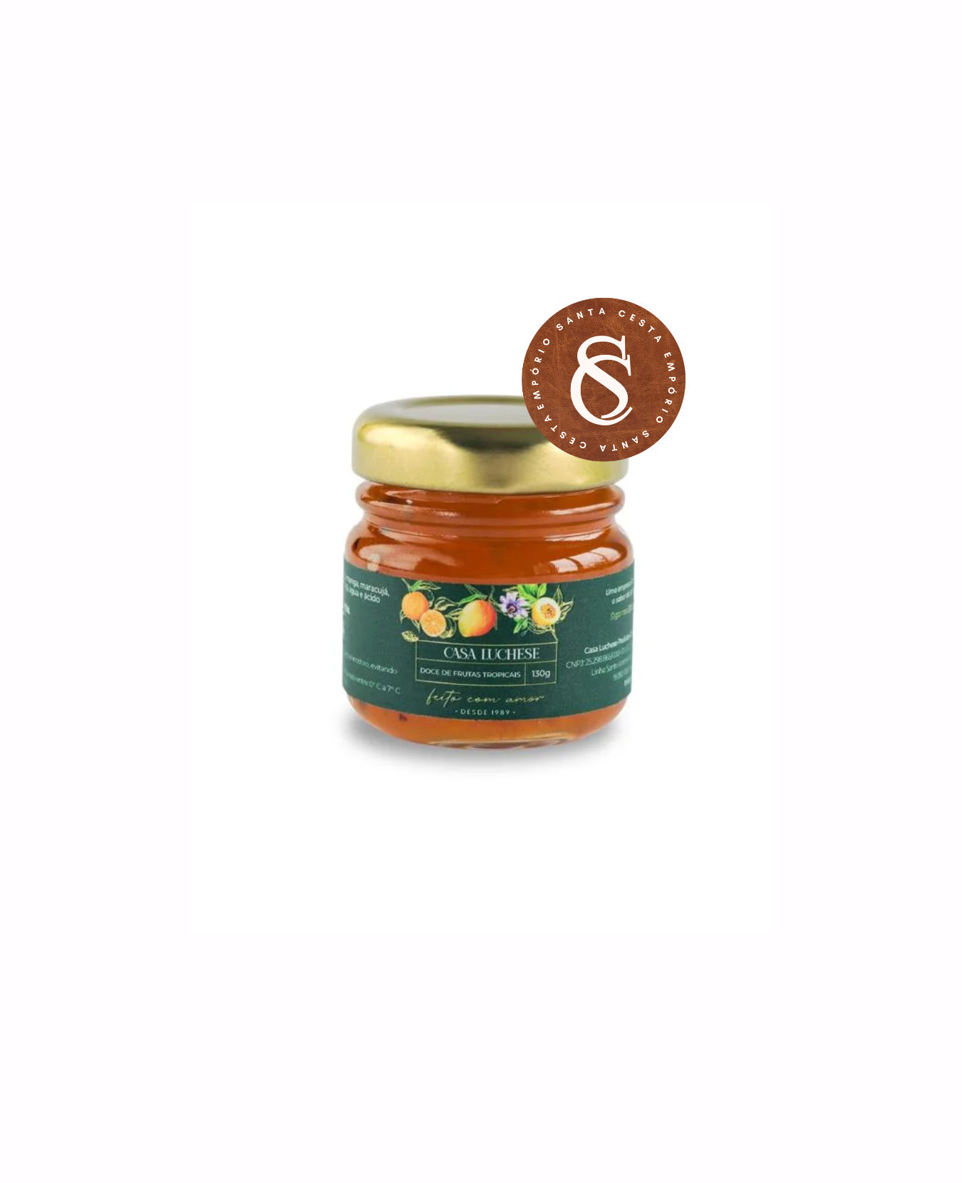 MINI GELEIA DE FRUTAS TROPICAIS CASA LUCHESE 50G