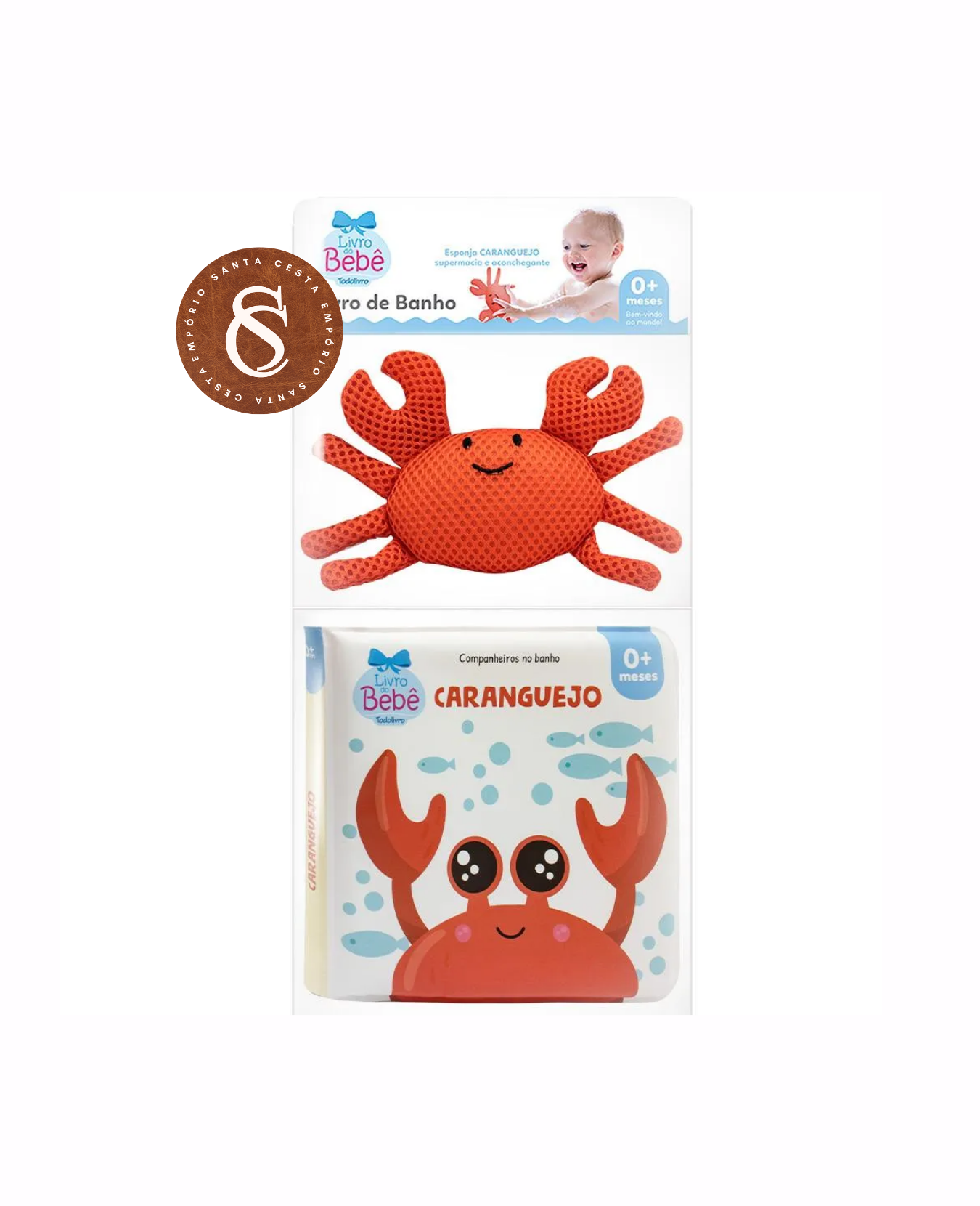 COMPANHEIROS NO BANHO: CARANGUEJO (0 MESES)