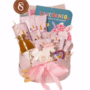 CESTA INFANTIL - UNICÓRNIO