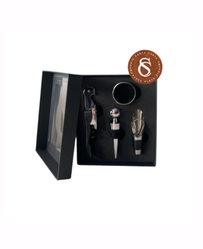 KIT PARA VINHO 4 PEÇAS