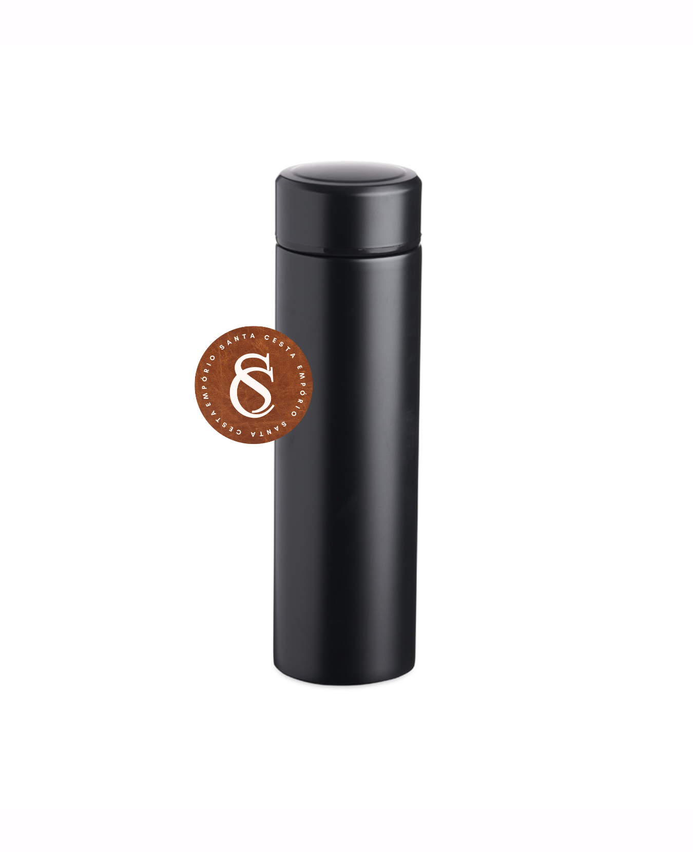 GARRAFA TÉRMICA PRETA 500ML