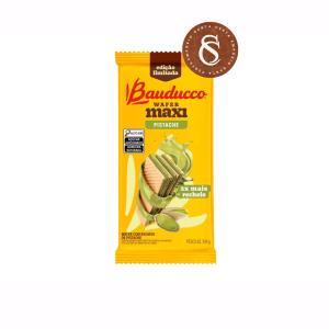 BISCOITO WAFER PISTACHE BAUDUCCO 104G