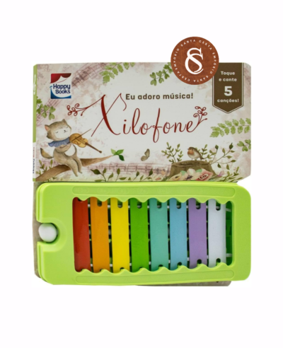 LIVRO EU ADORO MÚSICA! XILOFONE