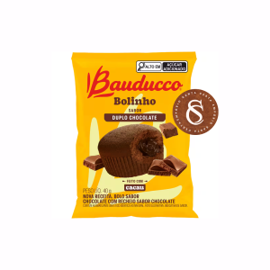 BOLINHO DUPLO CHOCOLATE BAUDUCCO 40G