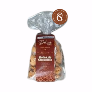 BISCOITO GOTAS DE CHOCOLATE DELICÊ 200G