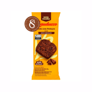 BOLO DUPLO CHOCOLATE BAUDUCCO 200G