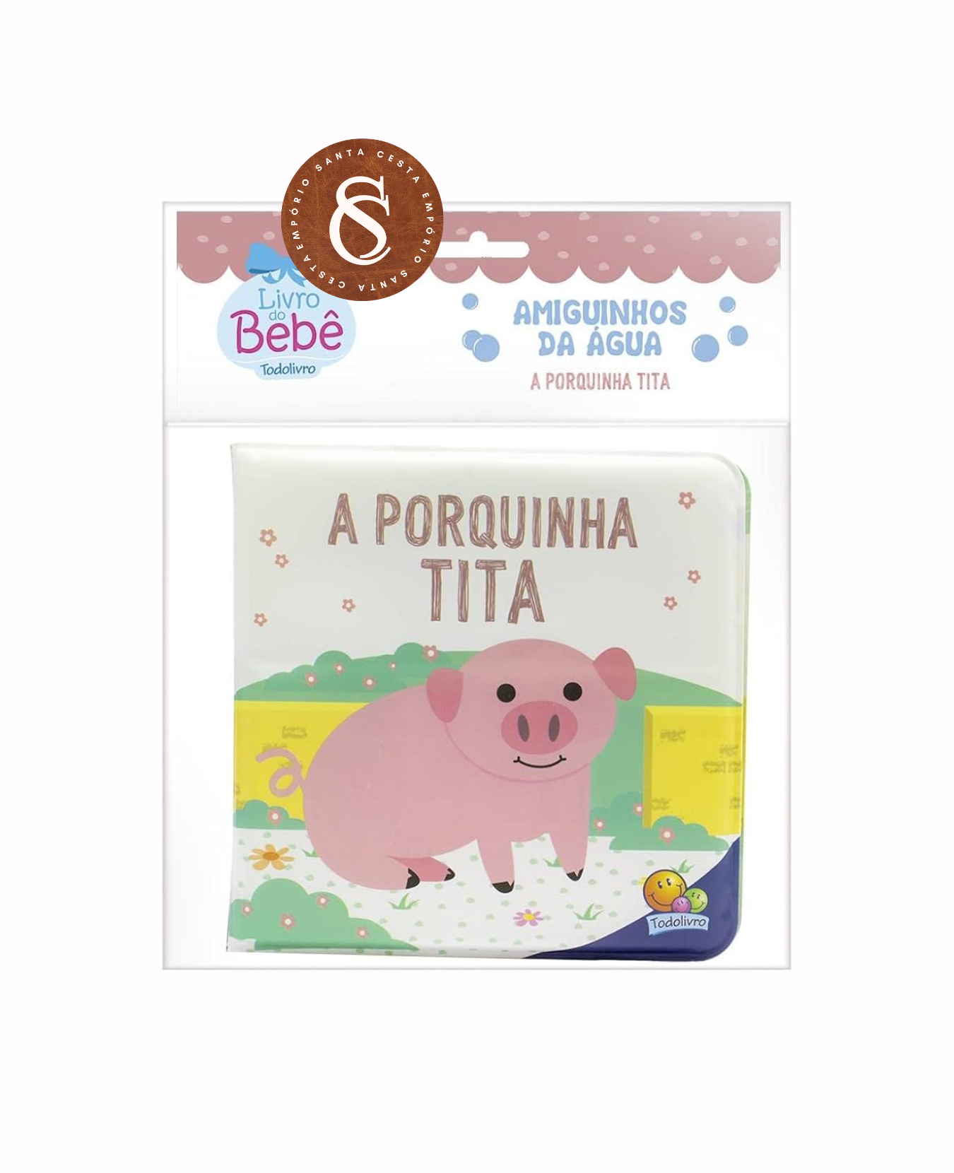 LIVRO AMIGUINHOS DA ÁGUA: PORQUINHA TITA (0 MESES)