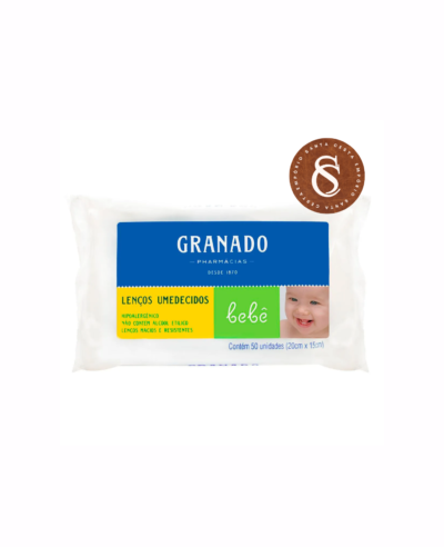 LENÇO UMEDECIDO PARA BEBÊ TRADICIONAL GRANADO