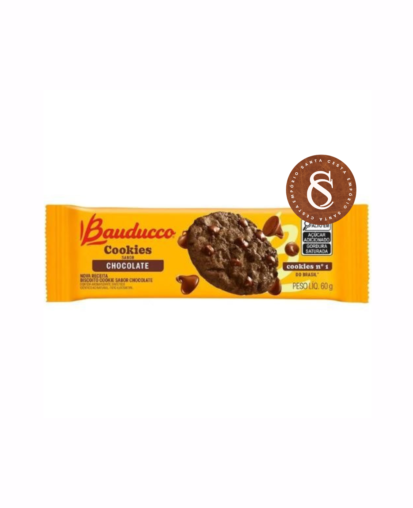COOKIES CHOCOLATE BAUDUCCO 60G