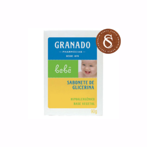 SABONETE EM BARRA DE GLICERINA PARA BEBÊ TRADICIONAL GRANADO 90G