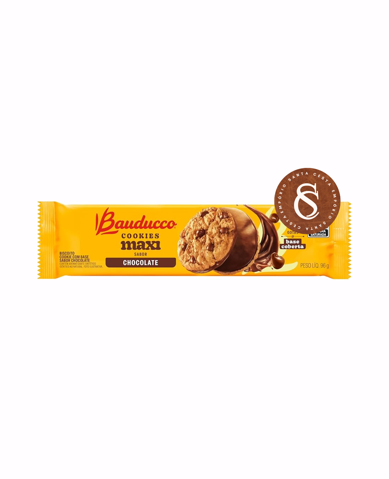 COOKIES MAXI CHOCOLATE BAUDUCCO 96G