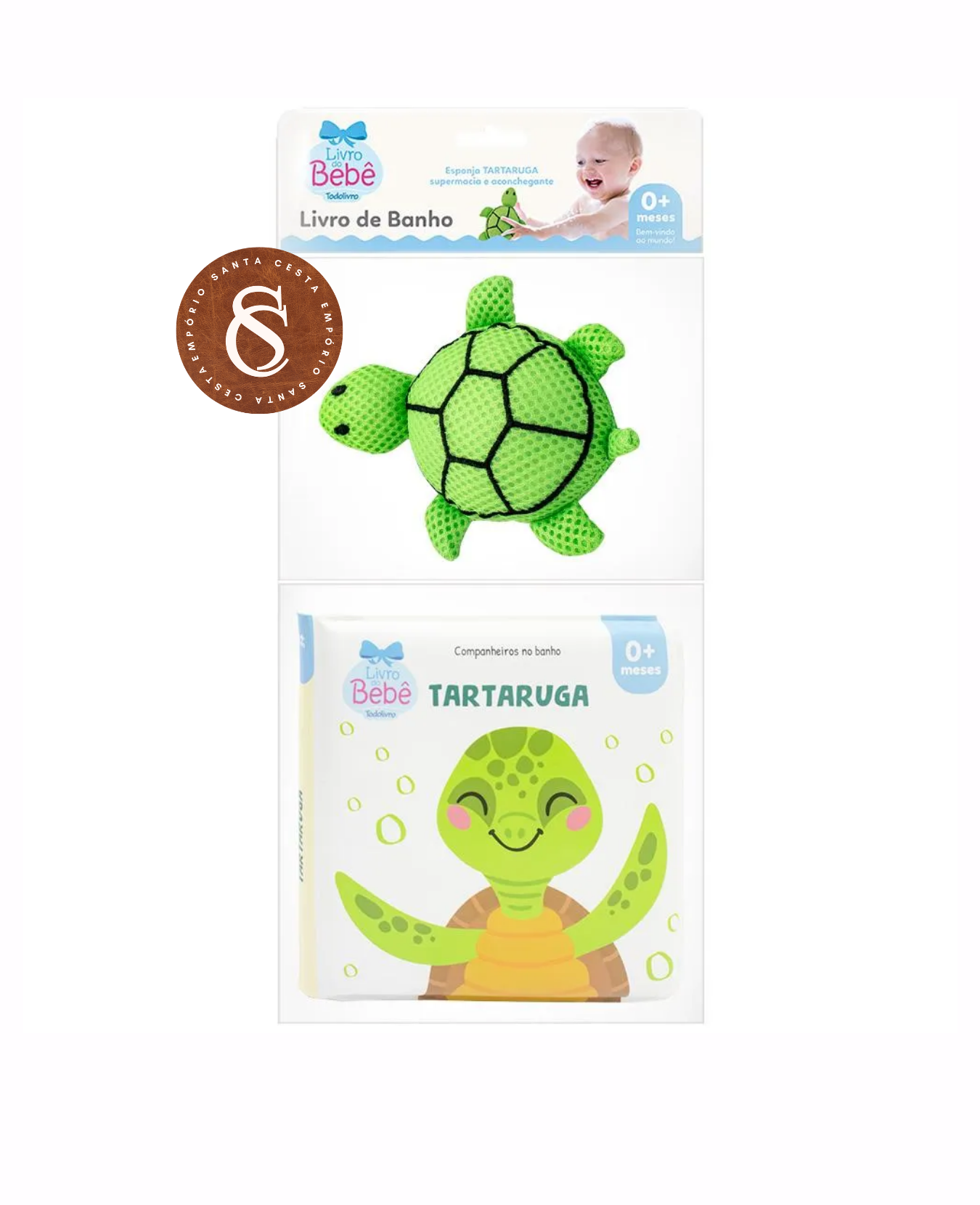 COMPANHEIROS NO BANHO: TARTARUGA (0 MESES)