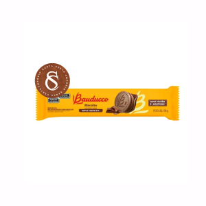 BISCOITO RECHEADO CHOCOLATE BAUDUCCO 108G