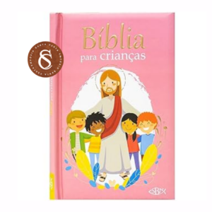 BÍBLIA PARA CRIANÇAS ROSA (3 ANOS)