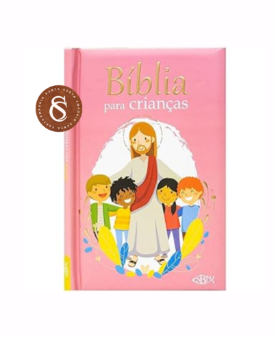 BÍBLIA PARA CRIANÇAS ROSA (3 ANOS)
