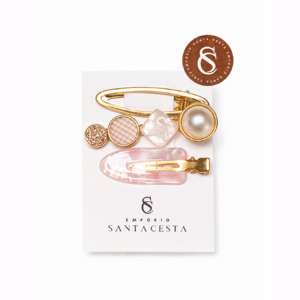 KIT PRESILHAS DE CABELO - SANTA CESTA