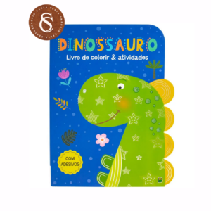 LIVRO PARA COLORIR + ATIVIDADES: DINOSSAURO (5 ANOS)