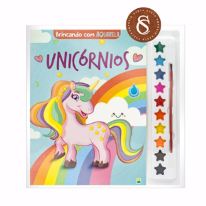 BRINCANDO COM AQUARELA: UNICÓRNIOS (4 ANOS)