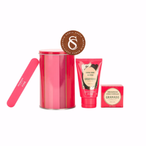 TRIO ESSENCIAL PARA AS MÃOS PINK GRANADO
