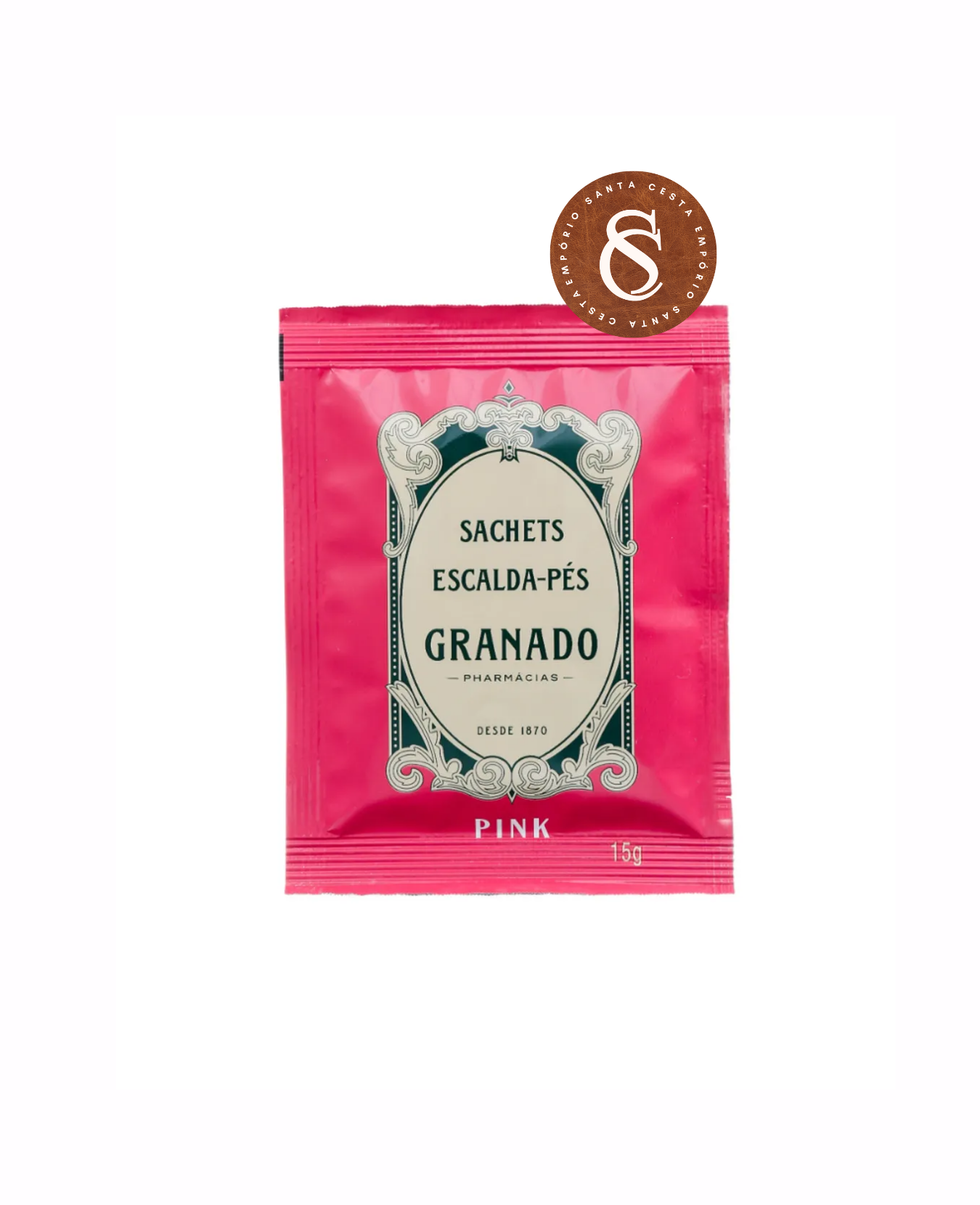 SACHÊ ESCALDA PÉS PINK GRANADO 15G