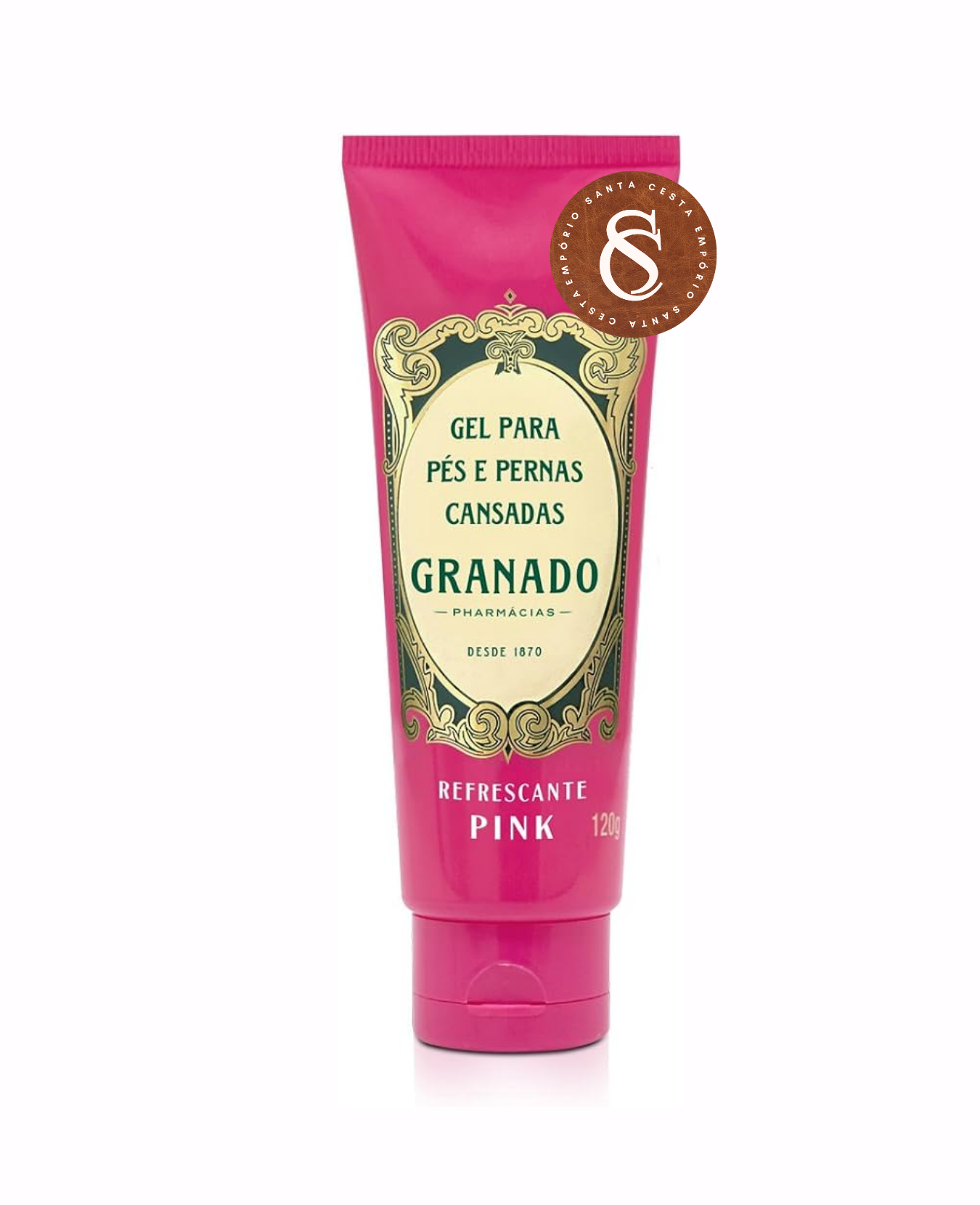 GEL PARA PÉS E PERNAS CANSADAS PINK GRANADO 120G