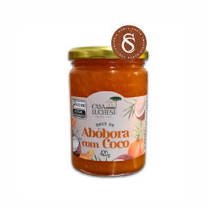 DOCE DE ABÓBORA COM COCO CASA LUCHESE 420G