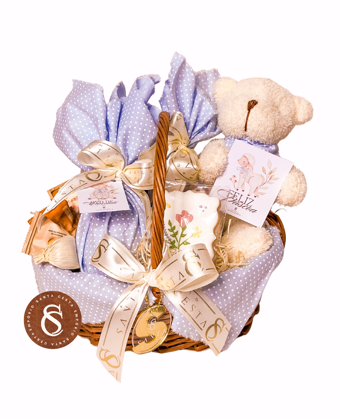 SWEET BASKET COM URSO