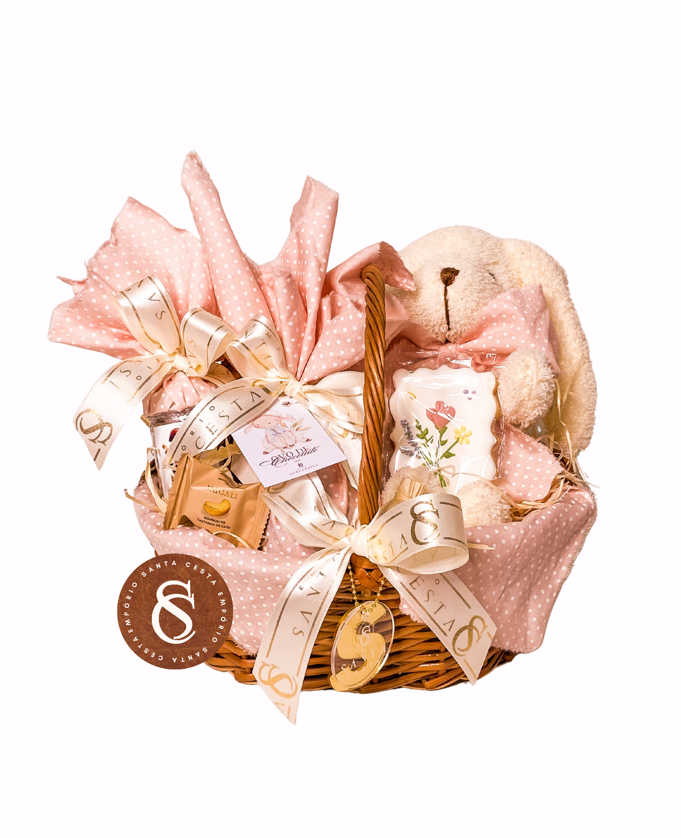 SWEET BASKET COM COELHO